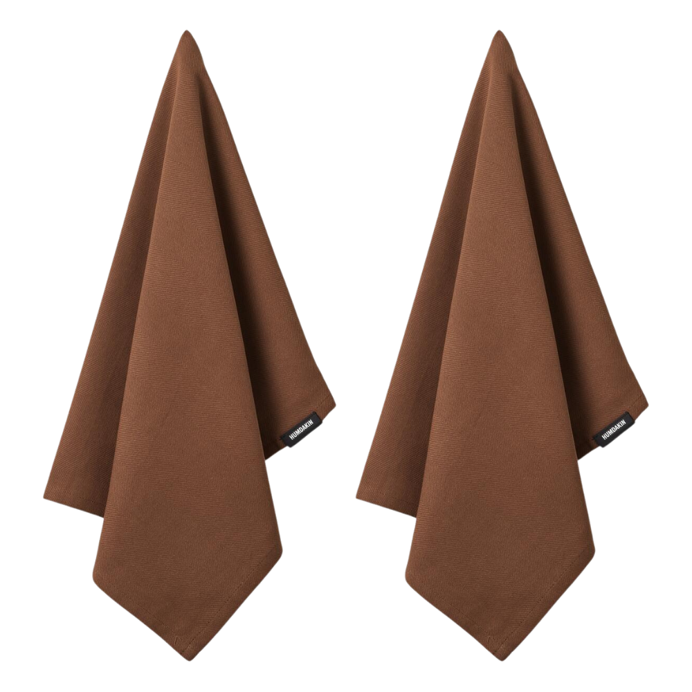 Organic viskestykker, 2 stk - 256 Bison Brown